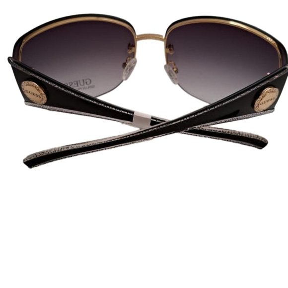 Guess women\'s Rimless logo G Sunglasses with soft pouch Amazon.com: GUESS Factory Women main image 4